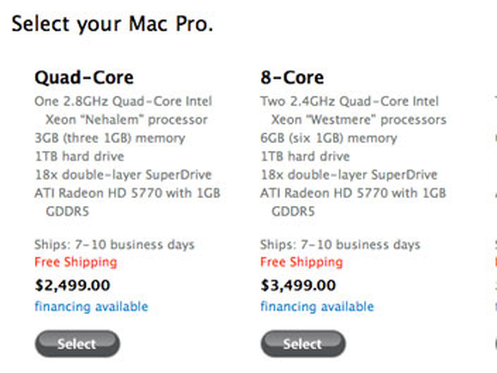 most affordable video card upgrade for mac pro dual-core intel xeon processor speed: 2.66 ghz